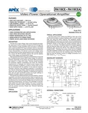 PA119CE datasheet.datasheet_page 1