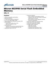 M25P80-VMN6TPBA 数据规格书 1