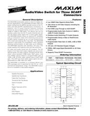 MAX4399CTK datasheet.datasheet_page 1