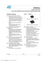 UPSD3422EB40T6 datasheet.datasheet_page 1