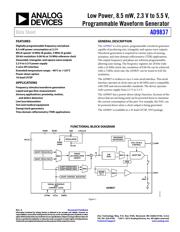 AD9837BCPZ-RL7 Datenblatt PDF