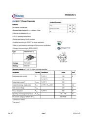 IPB065N15N3 G datasheet.datasheet_page 1