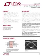 LTC1064-7CSW#PBF 数据规格书 1