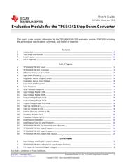 TPS54341EVM-555 数据规格书 1