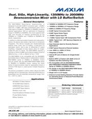 MAX19994AEVKIT datasheet.datasheet_page 1