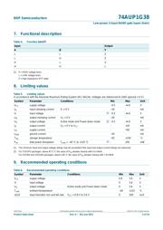 74AUP1G38GM 数据规格书 4