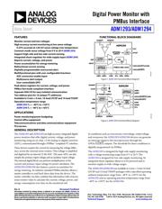 ADM1294-1AACPZ 数据规格书 1