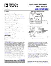 ADM1293-1BACPZ-RL7 数据规格书 1