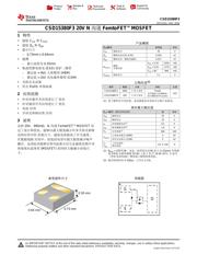 CSD15380F3 datasheet.datasheet_page 1