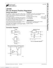 LM1084ISX-3.3 数据规格书 1