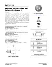 CAV25128YE-GT3 datasheet.datasheet_page 1