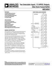 ADCLK954BCPZ-REEL7 datasheet.datasheet_page 1