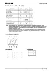 TC7W14FU,LF datasheet.datasheet_page 2