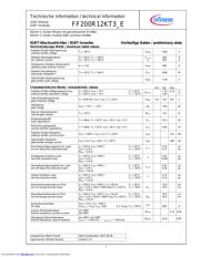 FF200R12KT3-E 数据规格书 1