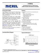 SY89833LMI datasheet.datasheet_page 1