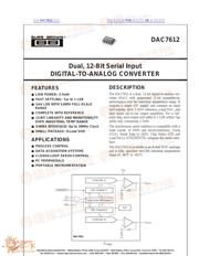 DAC7612 datasheet.datasheet_page 1