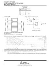 SN74LV573 datasheet.datasheet_page 2