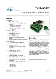 STM32F4DISLCD 数据规格书 1