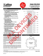 GAL22LV10C-10LJN datasheet.datasheet_page 2