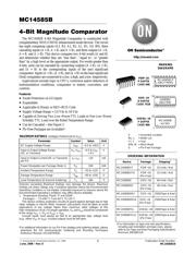MC14585B 数据规格书 1