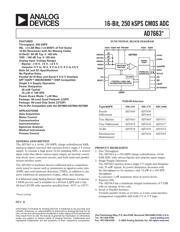 AD7663ASTRL datasheet.datasheet_page 1