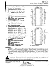 MSP430P315SIDLR 数据规格书 1