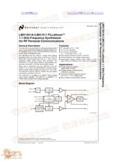 LMX1501 datasheet.datasheet_page 1