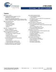 CY8CLED04-68LTXI datasheet.datasheet_page 1