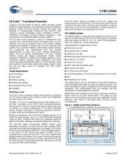 CY8CLED04-68LTXI datasheet.datasheet_page 4