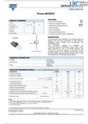 IRFPC40PBF Datenblatt PDF