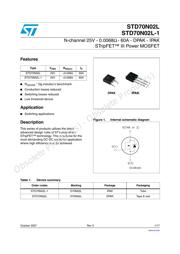 STD70N02L datasheet.datasheet_page 1
