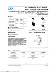 STF11NM65N 数据规格书 1