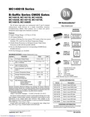 MC14081BDR2G Datenblatt PDF