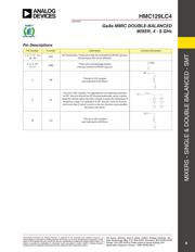 HMC129LC4-AN 数据规格书 6