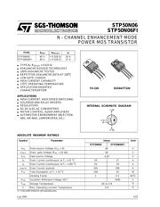 STP50N06 datasheet.datasheet_page 1