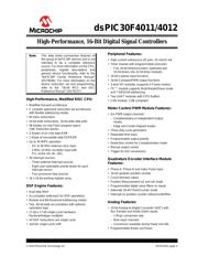 DSPIC30F4011-30I/PT 数据规格书 3