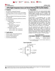 LM75BIM-5/NOPB 数据规格书 1