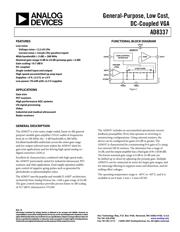 AD8337 datasheet.datasheet_page 1