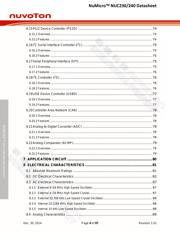 NUC230SE3AE datasheet.datasheet_page 4