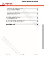 NUC230SE3AE datasheet.datasheet_page 5