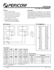 PI3B32X245BEX 数据规格书 1