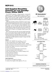 NCP1015 datasheet.datasheet_page 1