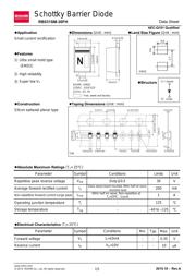 RB531SM-30FHT2R 数据规格书 1