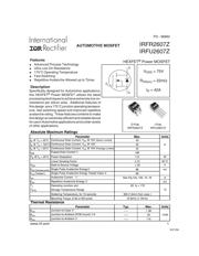 IRFR2607Z datasheet.datasheet_page 1