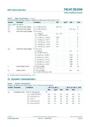 74LVC3GU04DP,125 datasheet.datasheet_page 6