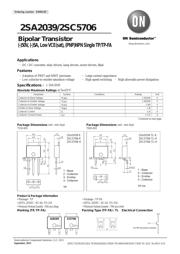 2SC5706 Datenblatt PDF