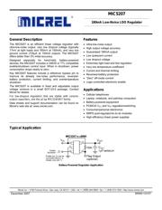 MIC5207YM5 TR datasheet.datasheet_page 1