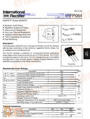 IRFP064 datasheet.datasheet_page 1