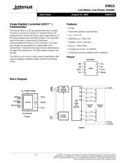 X9015US8 datasheet.datasheet_page 1