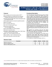 CY7C1372D-167AXC datasheet.datasheet_page 1